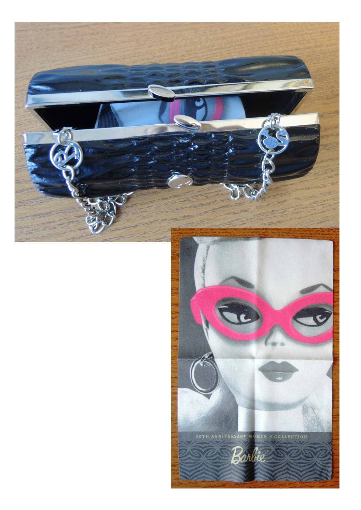 ETUI A LUNETTES BARBIE  (TAILLE ADULTES)